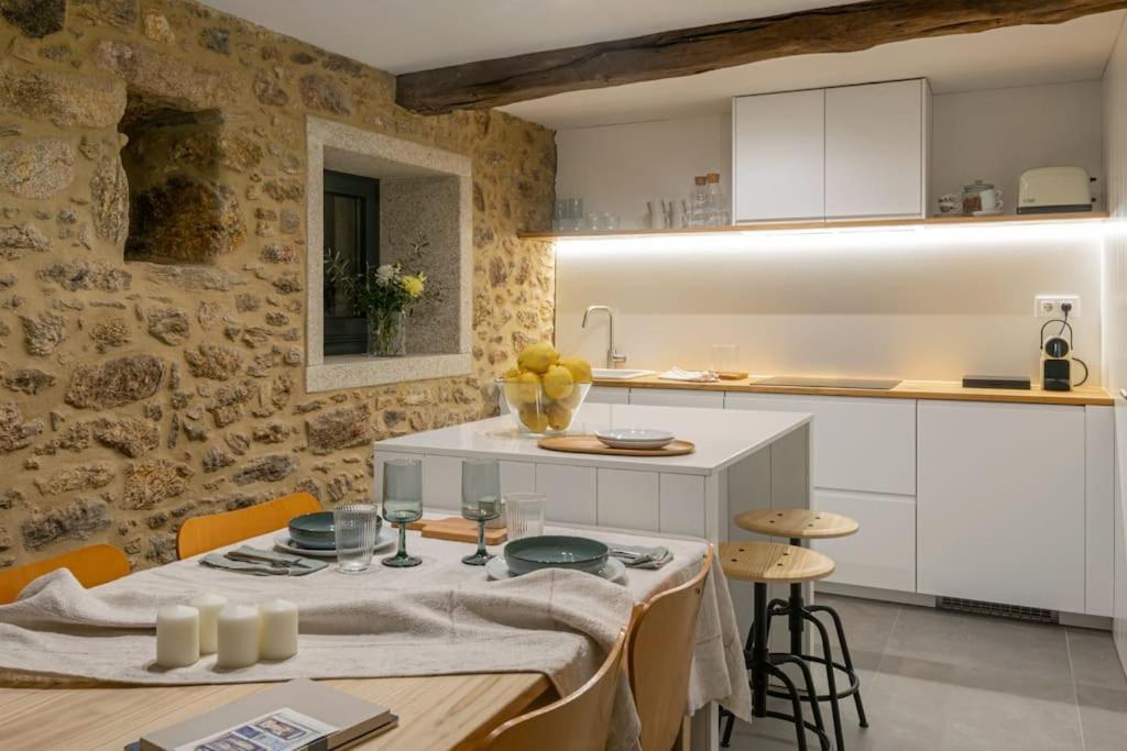 A Casa De Abaixo, Aloxamento Rural Villa Vedra Exteriör bild